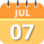 Calendar, July